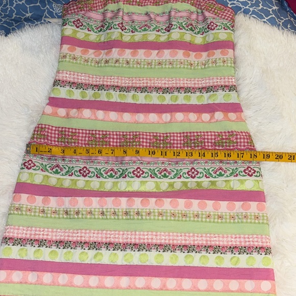 Lilly Pulitzer White Label Ribbon Dress Size 6 - Picture 9 of 9